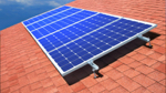 panneaux solaires en toiture